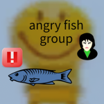 Angry fish group