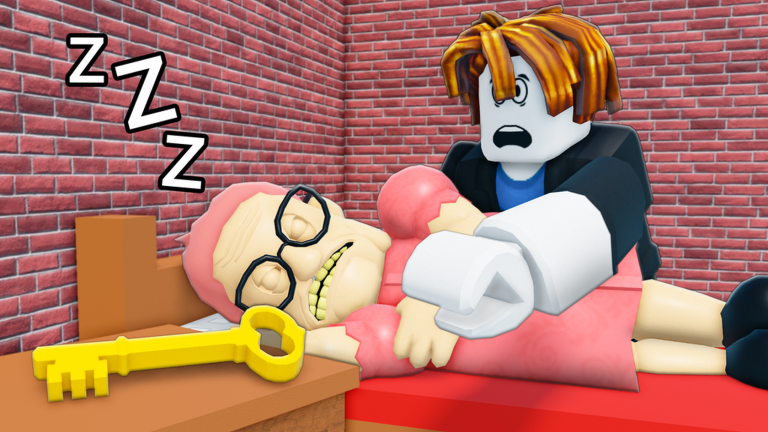 BARRA'S GRANNY HOUSE ESCAPE! (SCARY OBBY) artwork