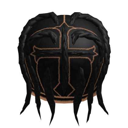 Black Chrome Braids  Roblox item