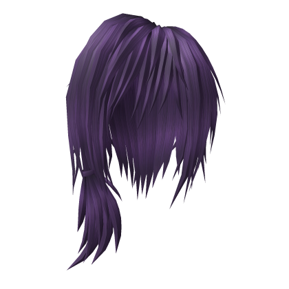 Purple Low Ponytail Vkei Hair  Roblox item