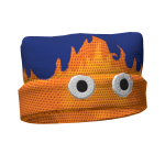 Flaming White Eyes  Beanie [BLUE]