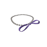 🎀Light Purple Bow Collar