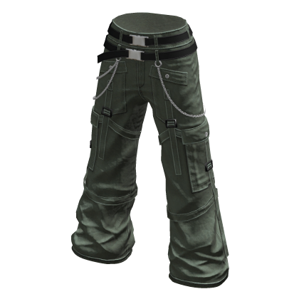 aprelle Y2k Warrior Cargo Pants Army