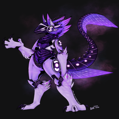 purple protogen Roblox decal
