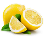 Limon con hojas
