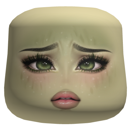 Sour Apple Worry Baddie Makeup