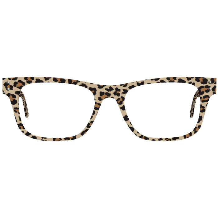 Leopard Glasses