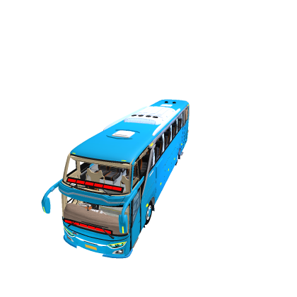 Bus Indonesia Jet bus [blue]