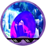 Purple Crystal Egg