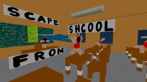 Escape From School! (A true 2011 Roblox game!)
