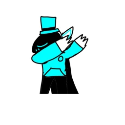 Blue protogen icon