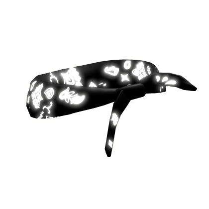 (EMISSIVE) Bandanna negra 