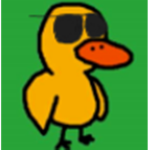 Ducks with grapes