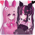 My melody and kuromi <3