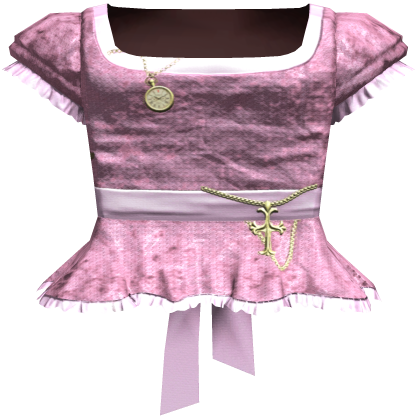 Pink Velvet Princess Dress