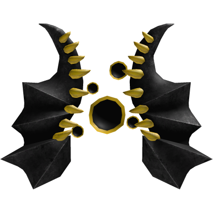 (Yellow) Spiked Demon Horns