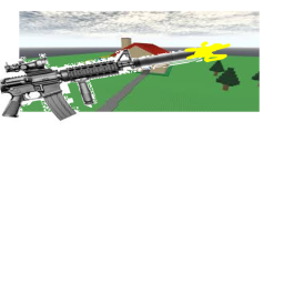 classic map with guns