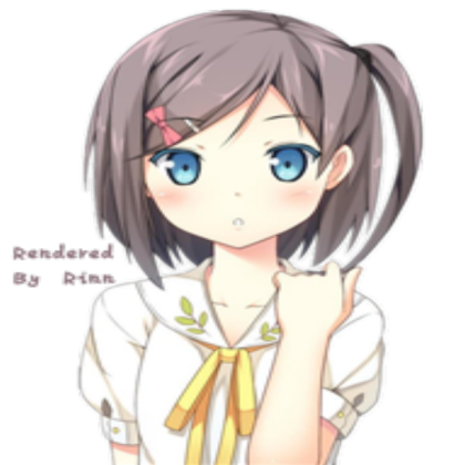 kawaii_anime_girl_w__brown_hair_render_by_shidanga Roblox decal