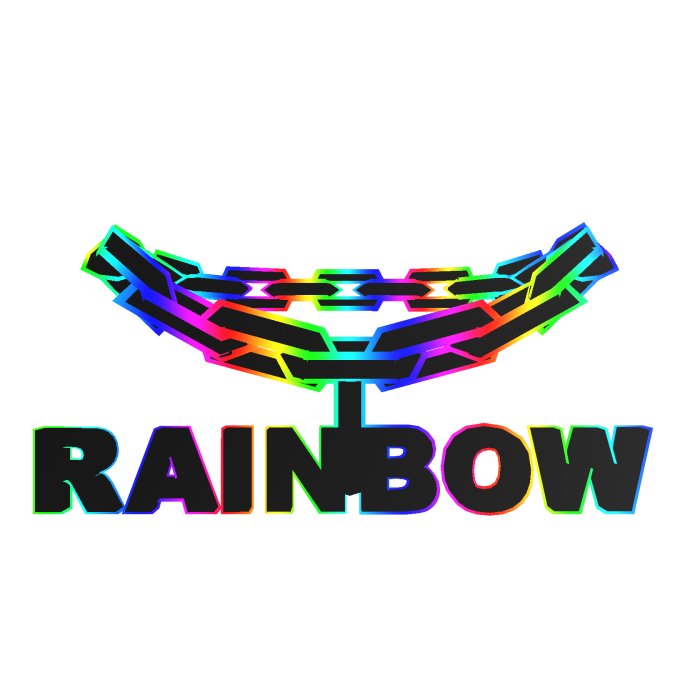Rainbow Cartoony Chain