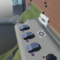 Drive Destructible Cars Off A Cliff!