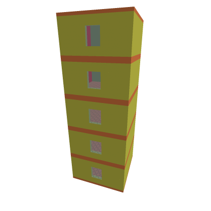 collapseable building #1