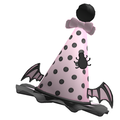kawaii circus spider clown hat