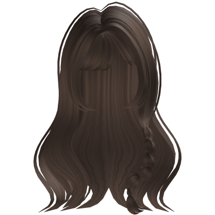 Wispy Dreamy Lush Hair with Braid (Brown) Roblox item
