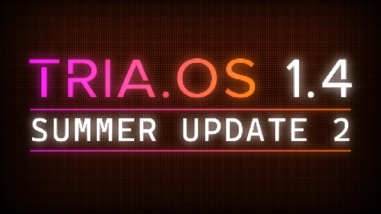 TRIA SUMMER UPDATE  