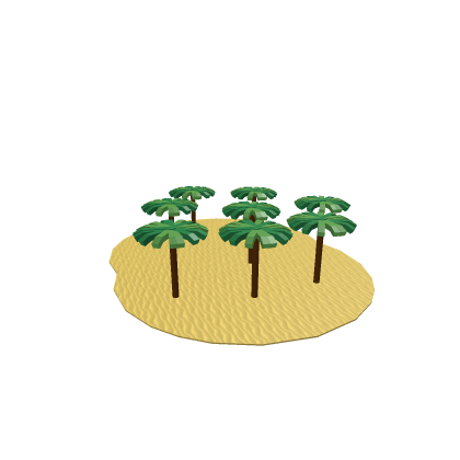 Island with Palm Trees