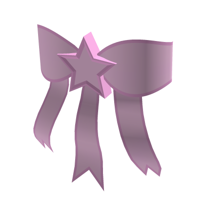 Pink SuperStar Bow for Korblox