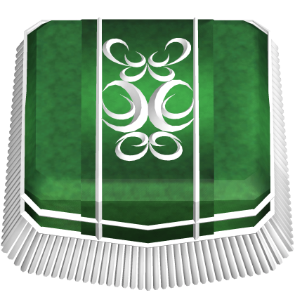 1.0 Christmas Royal shoulder pad (left) - Green