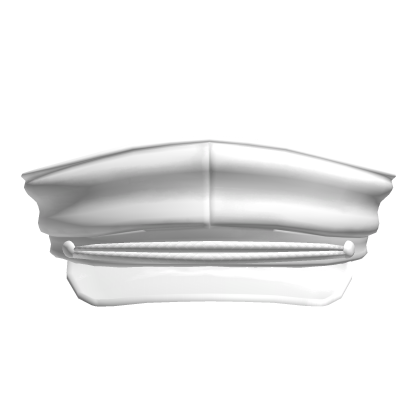 white dark emo vkei cadet hat