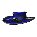 Midnight Skullspires Outlaw Hat