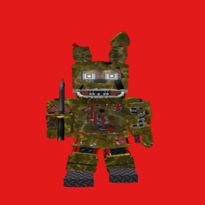 Springtrap poster Roblox decal