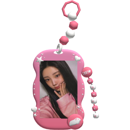 ILLIT Wonhee Photocard Kpop Keychain