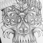 skulls drawings