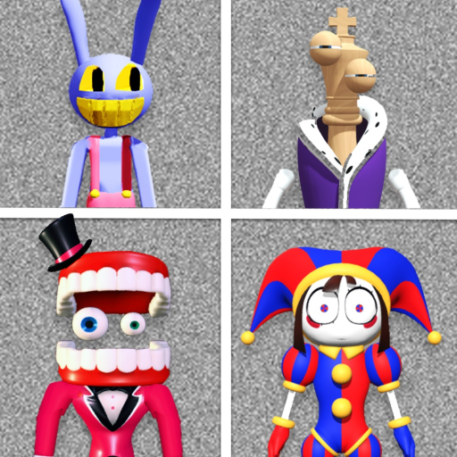 Digital Circus Morphs