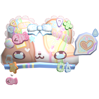 Cute Kawaii Decora Kitty Hat Roblox item