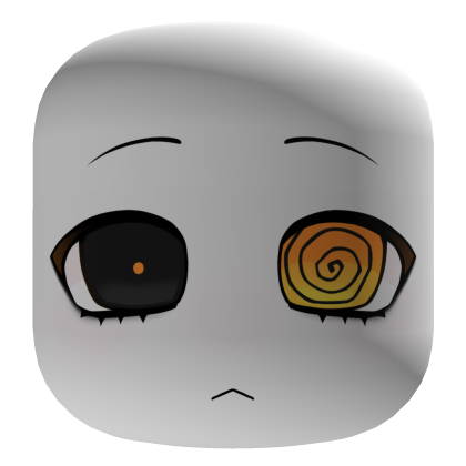 halloween cute surprised orange face
