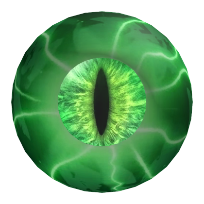 [ 👁️ ANIMATED ] Green Blood Black Eye Overseer Roblox item