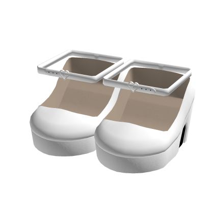 3.0 White Heels