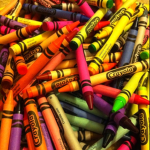 crayons closet