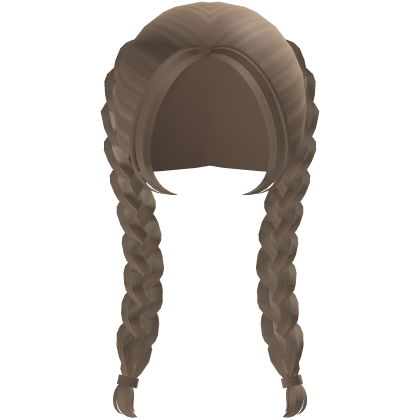 ♡ back cutesy braids in chai Roblox item