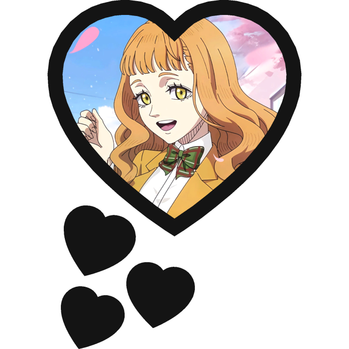 Mimosa Thinking Hearts Black Clover