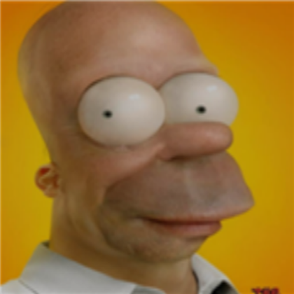 un cartooned homer O.o Roblox decal