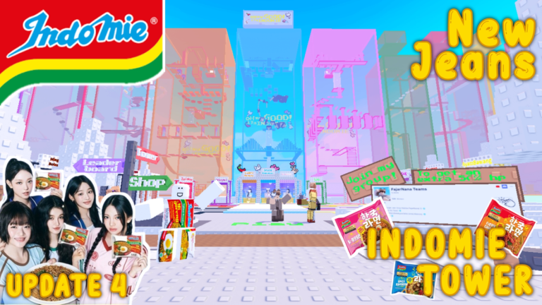 [NewJeans🐰] Indomie Tower 🍝 screenshot 1