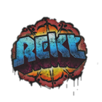 Spray 'Rekt' Roblox decal