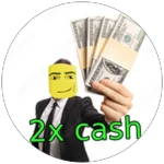 2x Cash