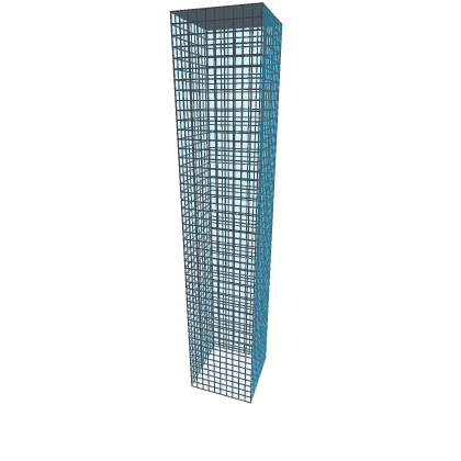 Very Tall City Building