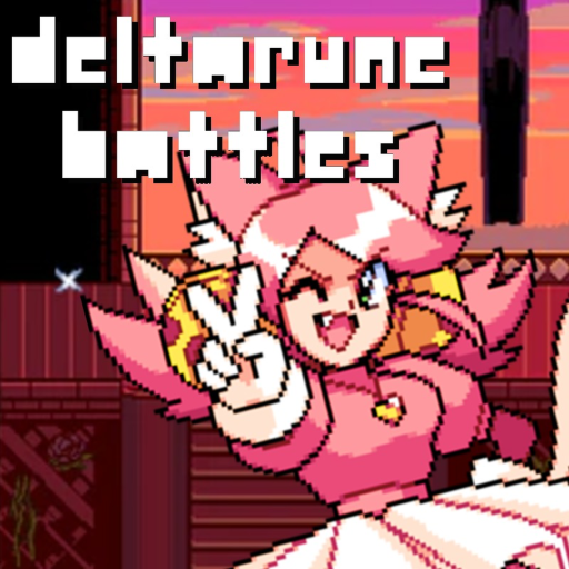 DELTARUNE Battles [PINK] Roblox game thumbnail
